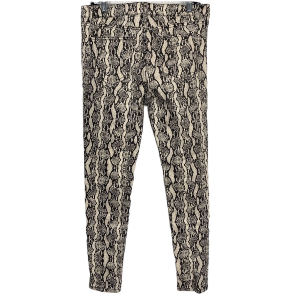 Wild Fable Women's Black/Beige Python Snakeskin P… - image 8